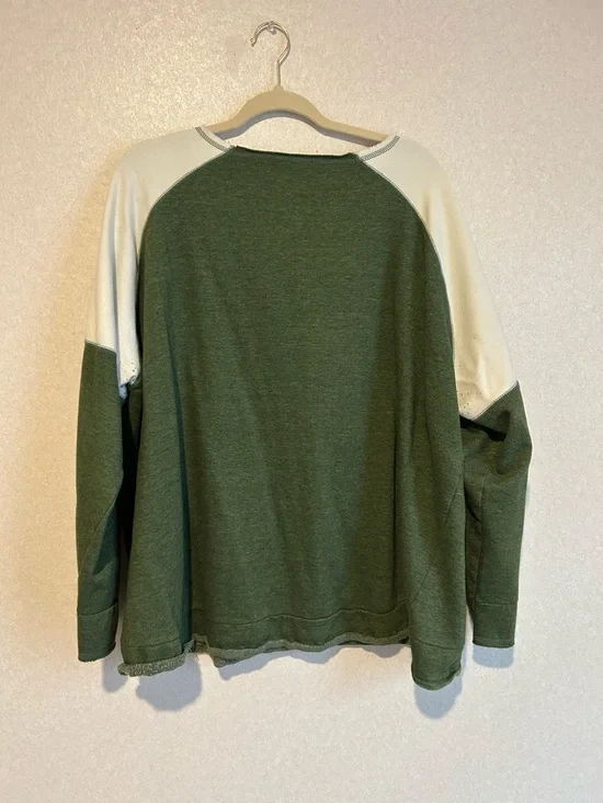 Women’s Plus Size Green Bay Packers Long Sleeve Jersey Shirt, Size 2X - Picture 3 of 3